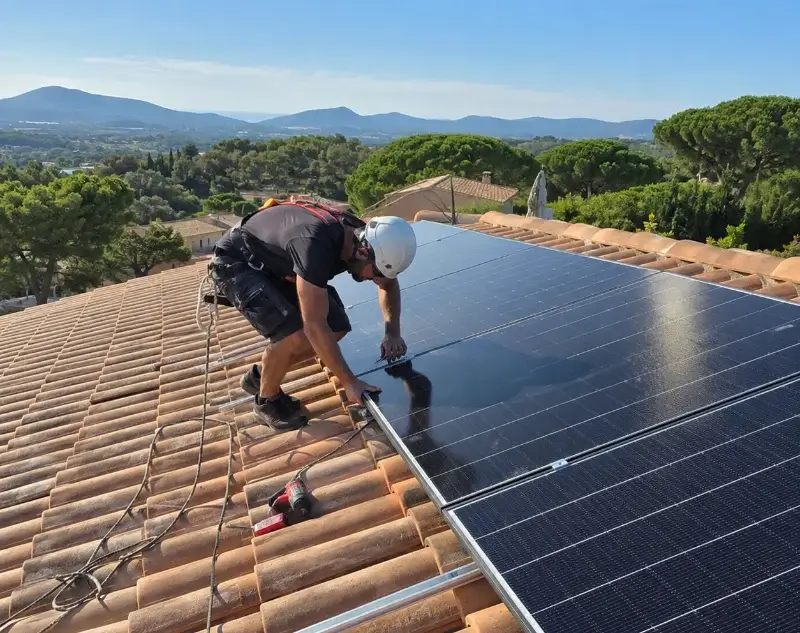 Installateur panneaux solaires Saint-Eusèbe — pose photovoltaïque sur toiture