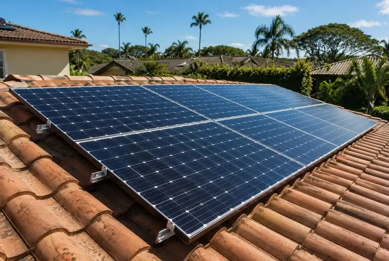 Installation de panneaux solaires à Saint-Eusèbe